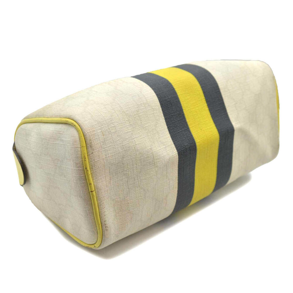 Gucci  GG Plus Monogram Web Stripe Small Joy Boston Yellow - Picture 12 of 15
